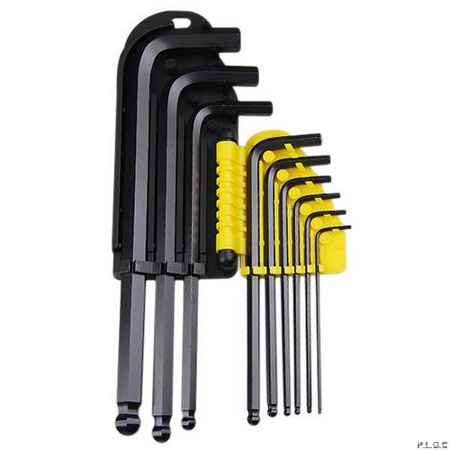 Stanley 69256 Hex Key / Allen Key 9 pcs/ Set ( Metric )