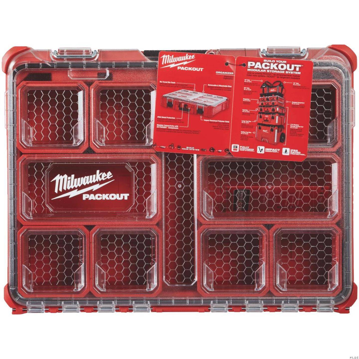 Milwaukee box organizer clearance