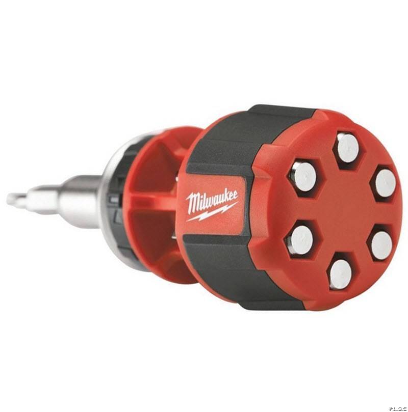Milwaukee 48222320 8 IN 1 Compact Ratchet Multi Bit Driver ( M.2 )