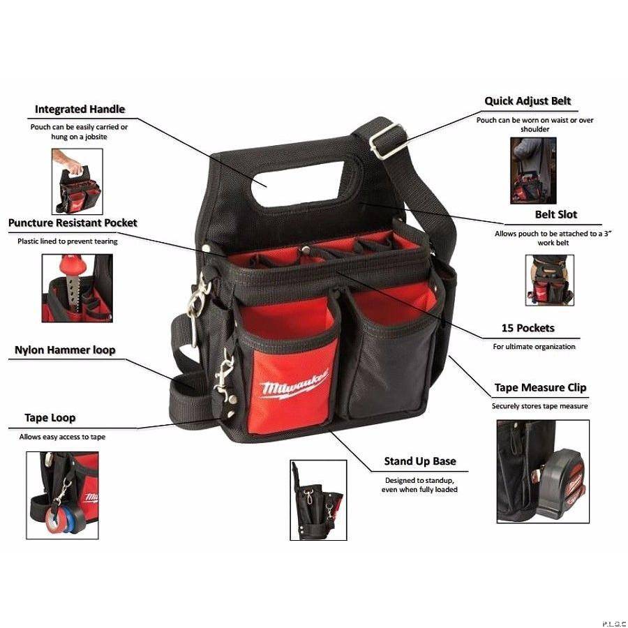 Milwaukee 48228100 Electricians Work Pouch ( M.1 )